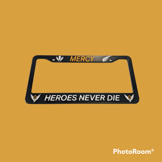 Custom Mercy License Plate Frame