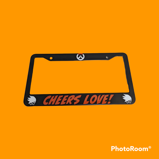 Custom Tracer License Plate Frame