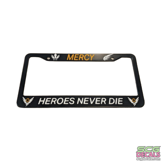 Mercy License Plate Frame